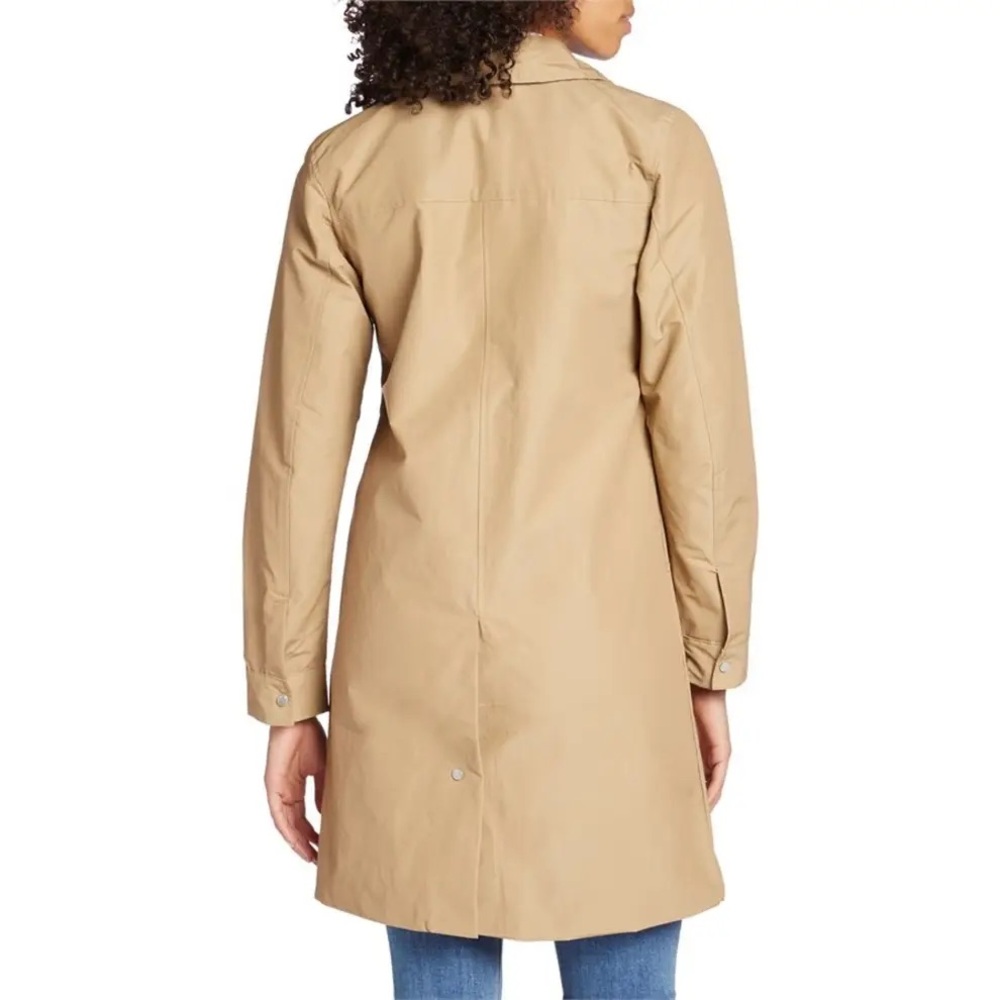 Herschel Supply Company Tan Trench Coat Classic Tailored Design View 3